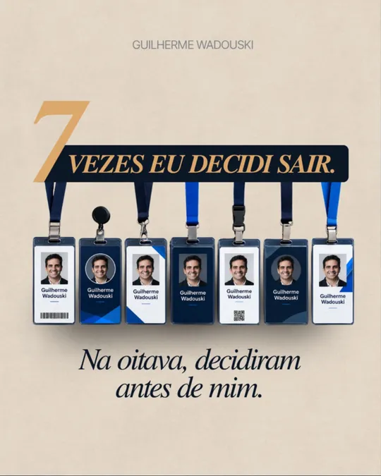 Post 2 criado para o Instagram de Guilherme Wadouski